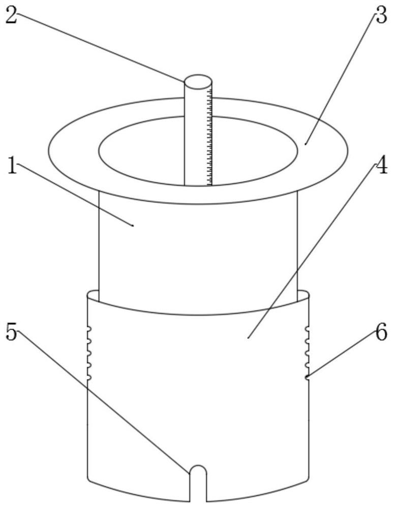 A kind of cast-in-place slab thickness controller