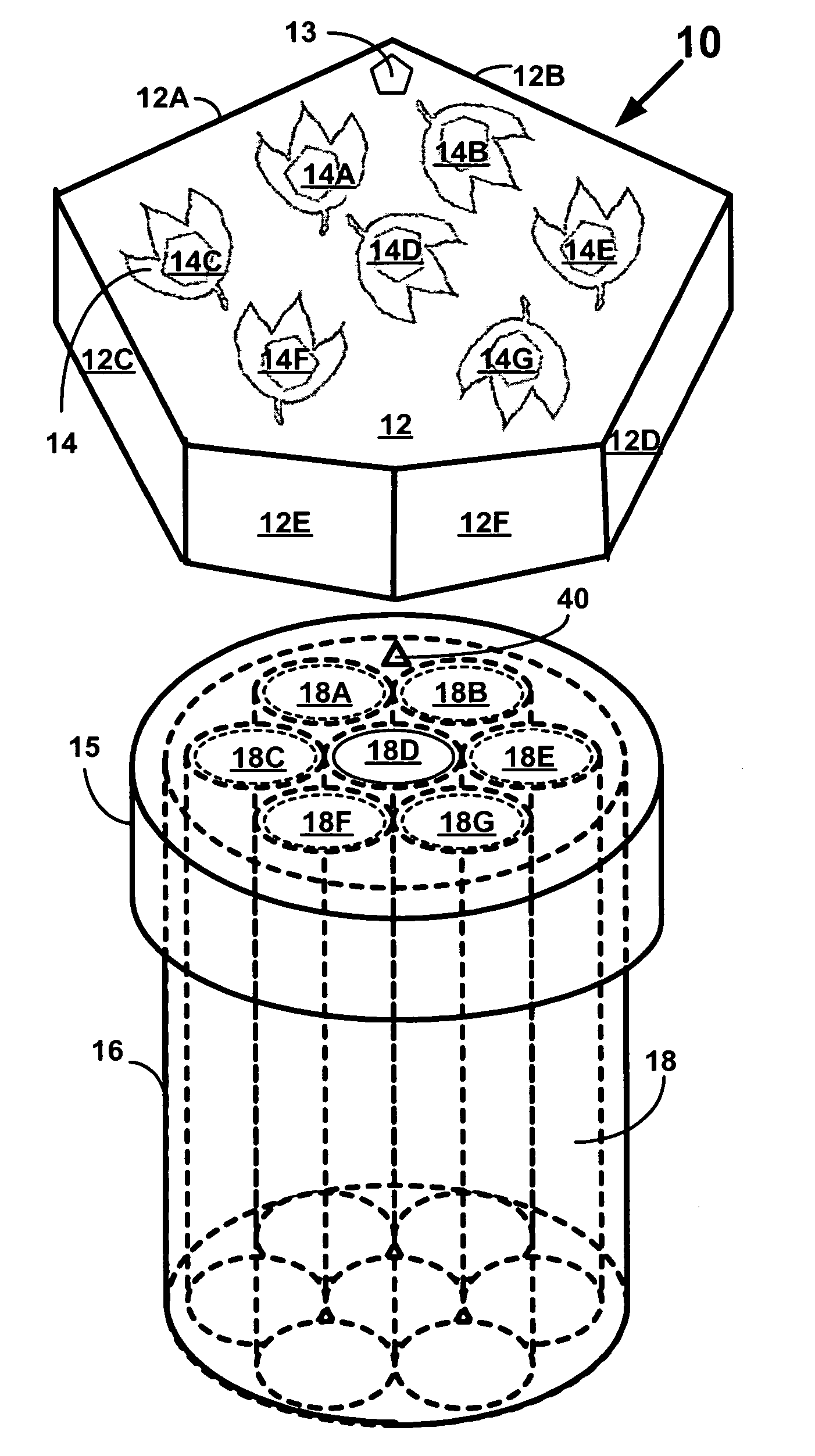 Apparatus and methods of burial using a columbarium pod