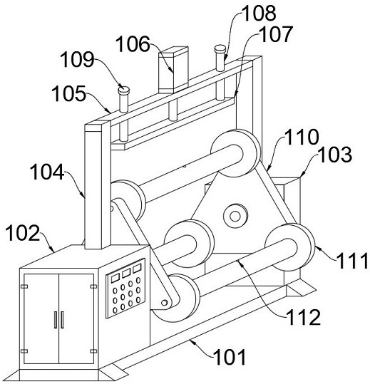 A high-uniform quantitative coating device and coating method for moisture-proof and folding-resistant packaging aluminum foil paper