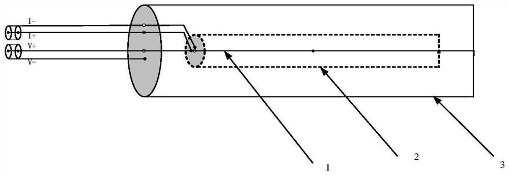 An AC microcurrent traceability device and method