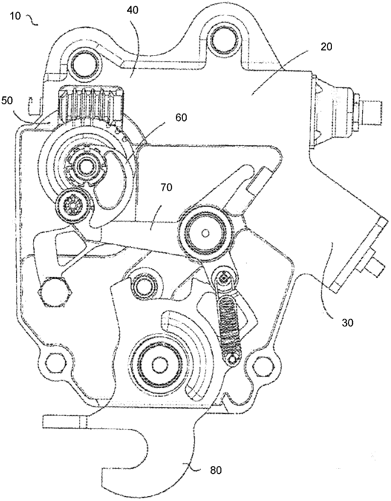 Locking system and switching device for a locking system