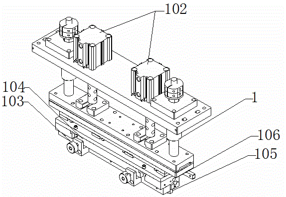 Hot mark stamping mechanism, hot mark stamping system and hot mark stamping method of hot mark stamping system