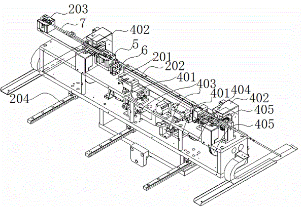 Hot mark stamping mechanism, hot mark stamping system and hot mark stamping method of hot mark stamping system