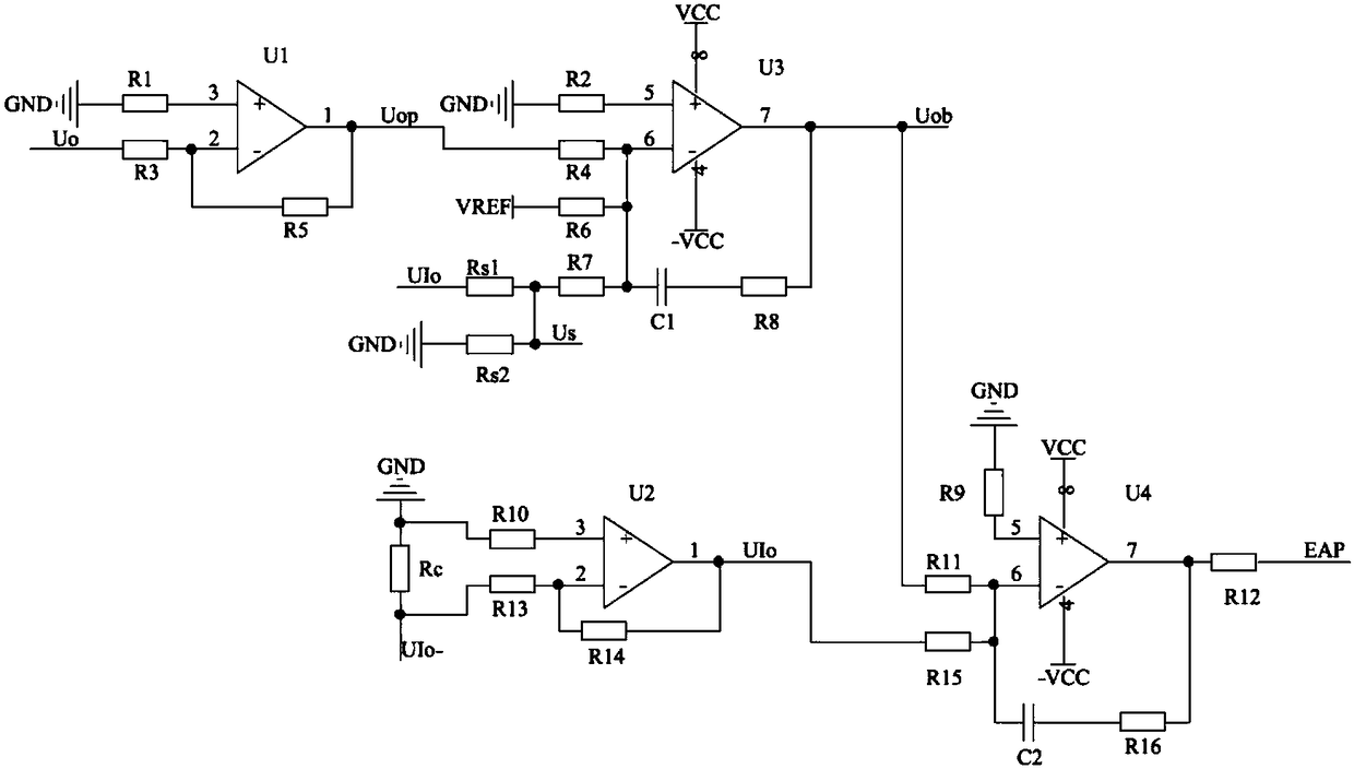 Feedback circuit and method for compensating line loss voltage