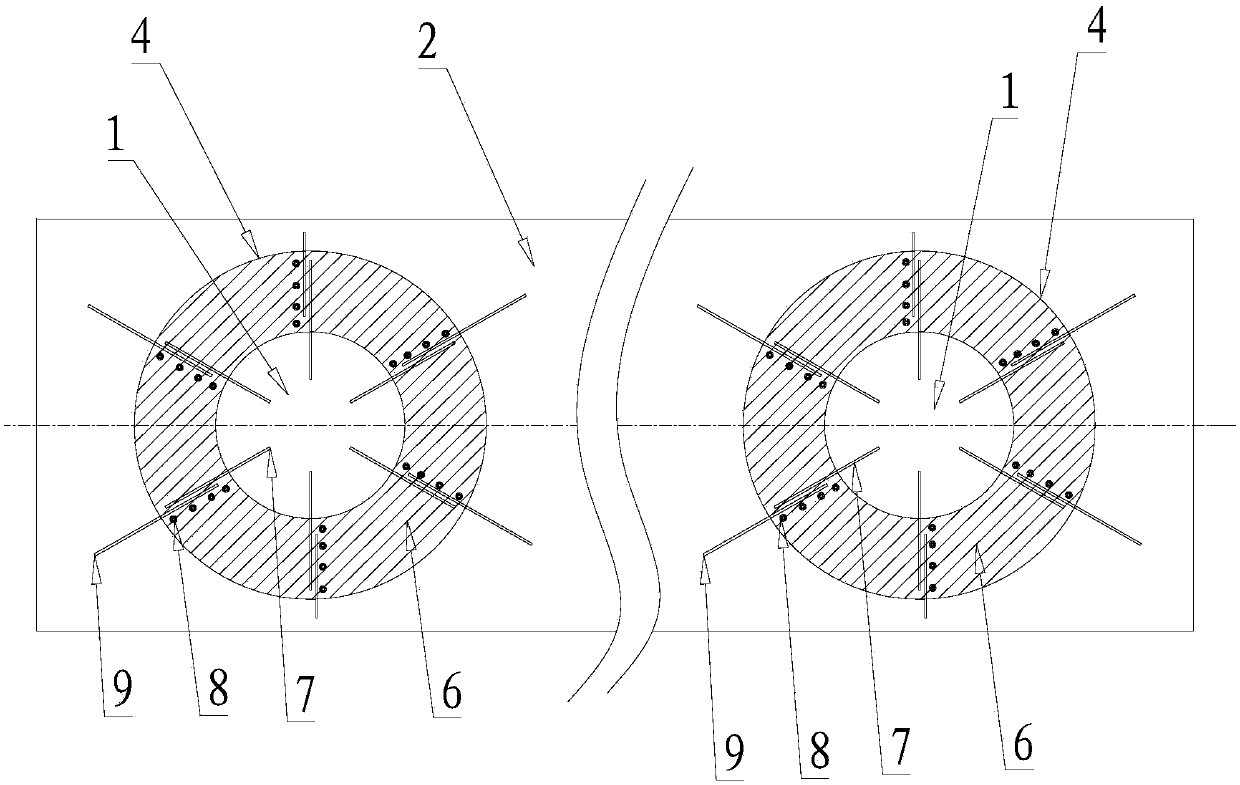 Splicing structure and splicing method of prefabricated bridge piers and prefabricated bearing platform