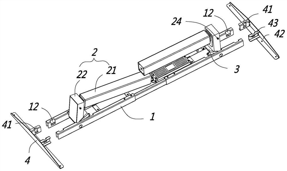 Table frame convenient to assemble