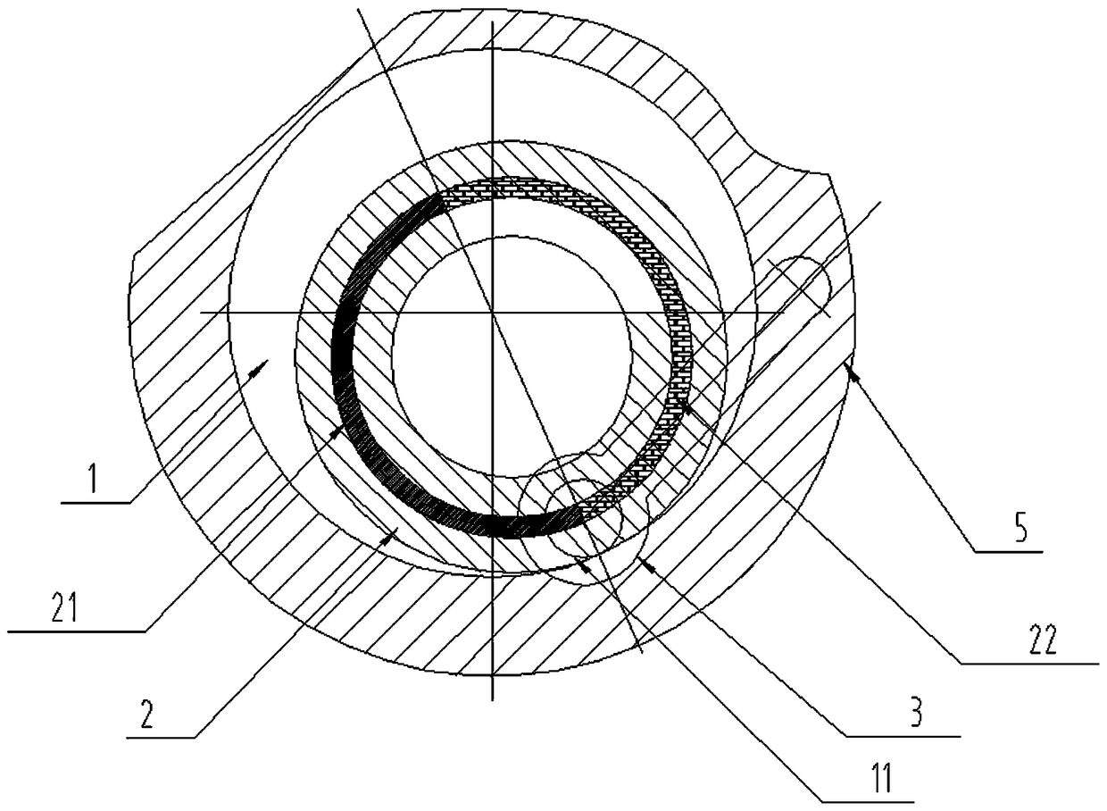 Pump structure and compressor