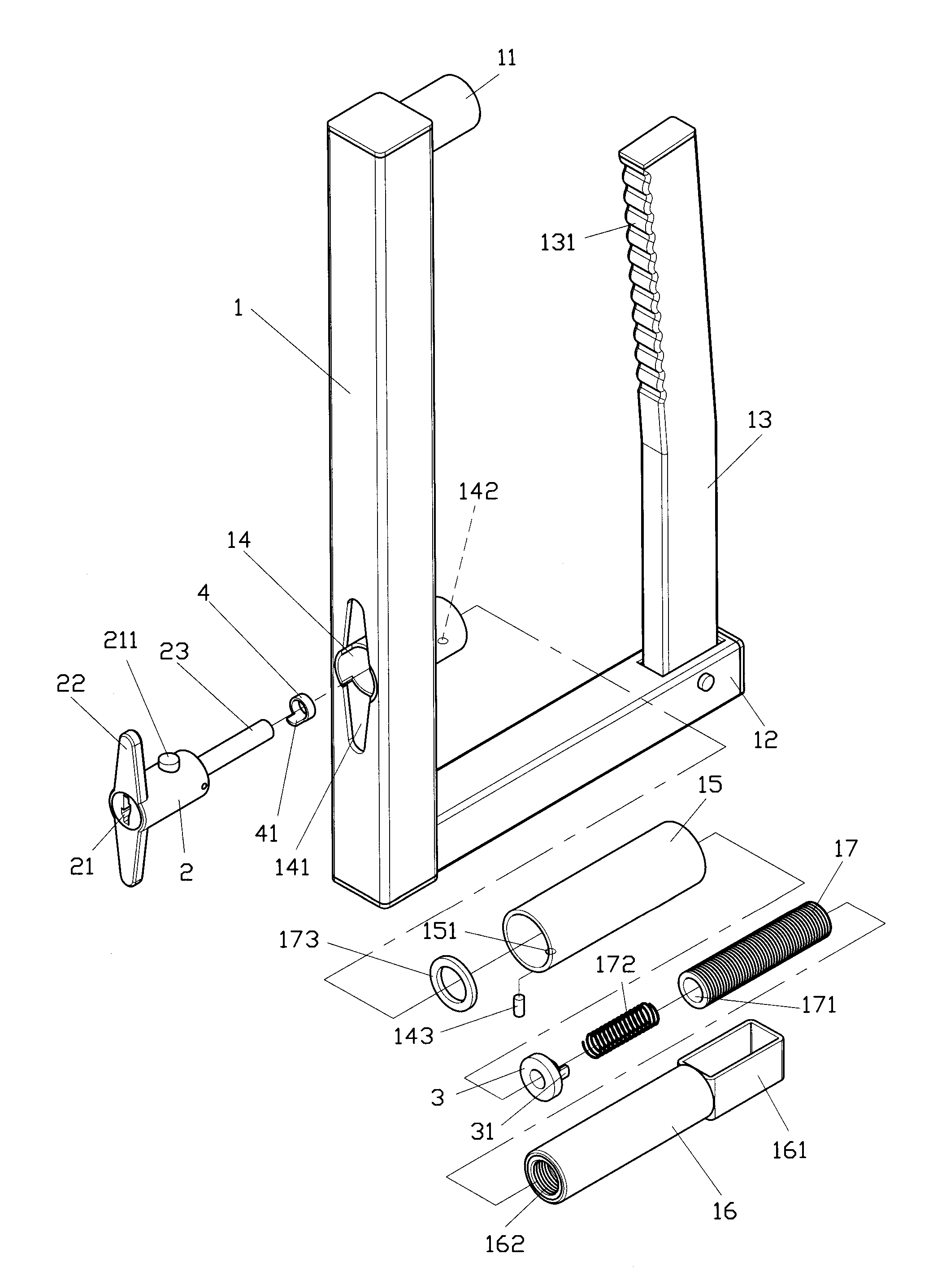 Wheel clamp