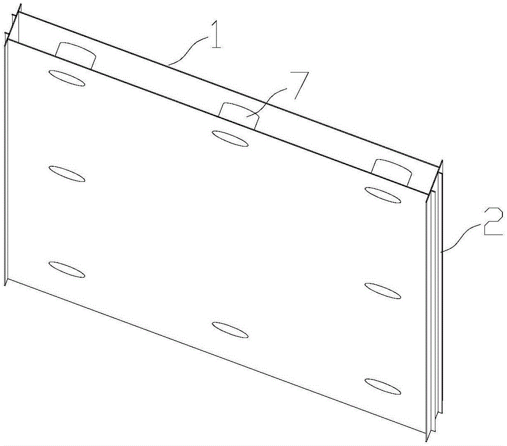 Prefabricated hollow slab