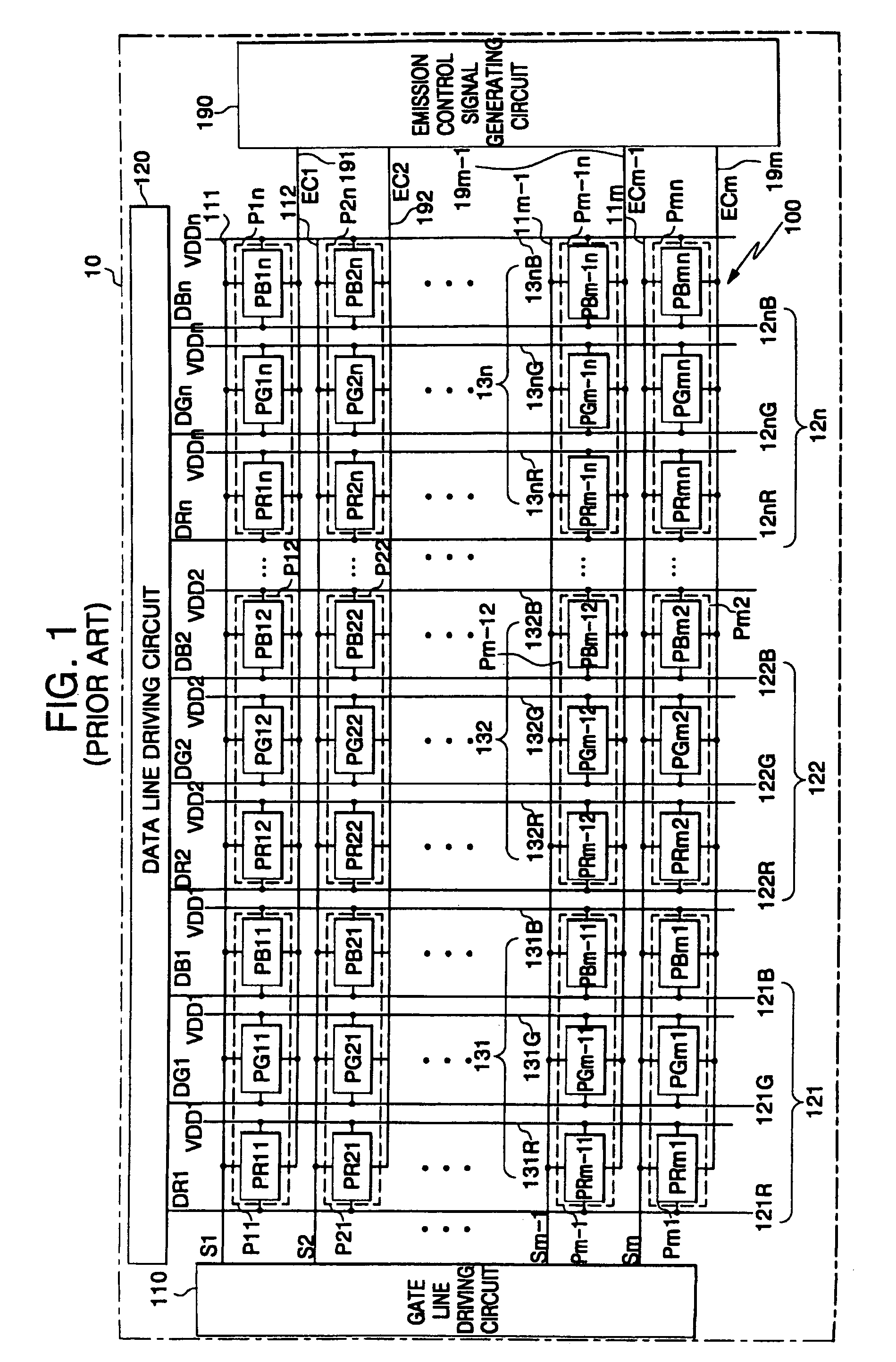 Amoled display and driving method thereof