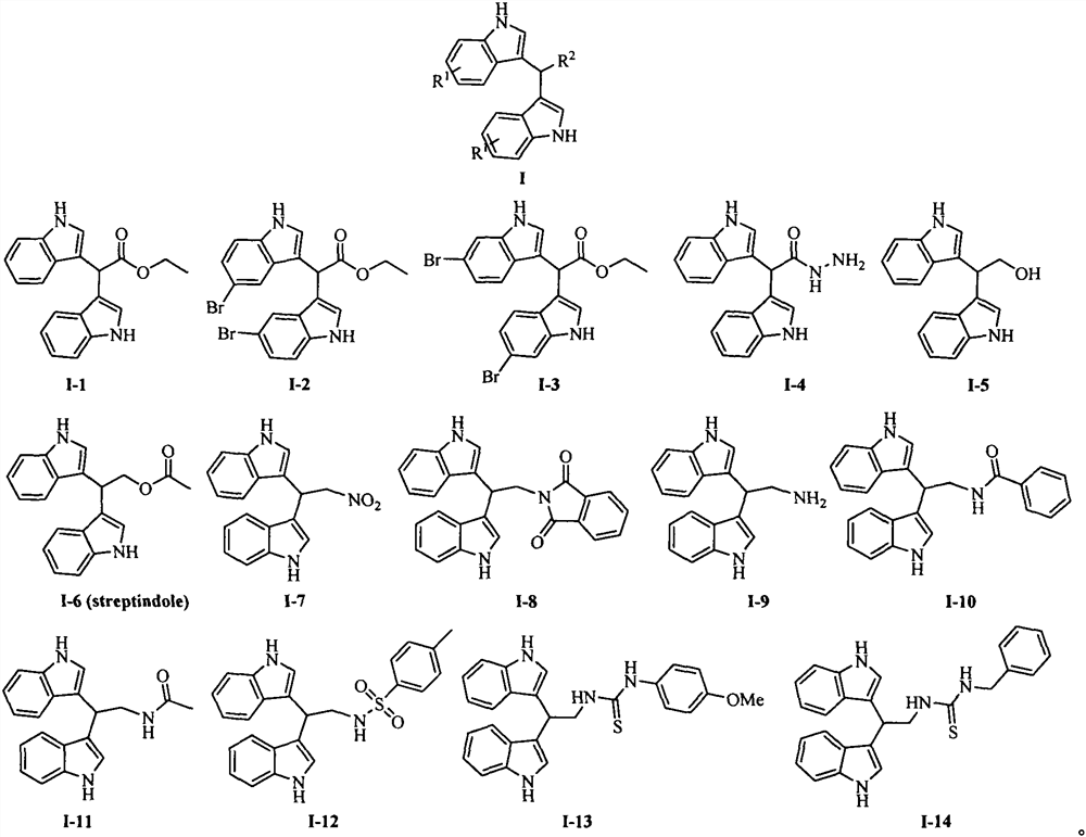 Application of alkaloid streptindole and derivatives thereof in prevention and control of plant viruses and pathogenic bacteria