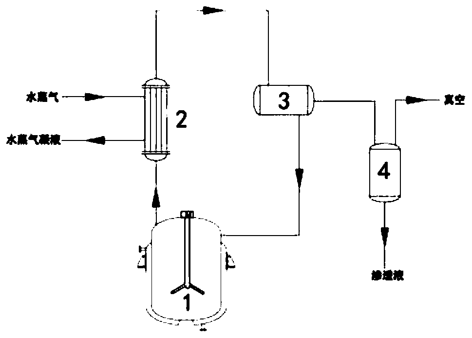 Method for synthesizing oxiracetam by adopting NaA type molecular film reactor