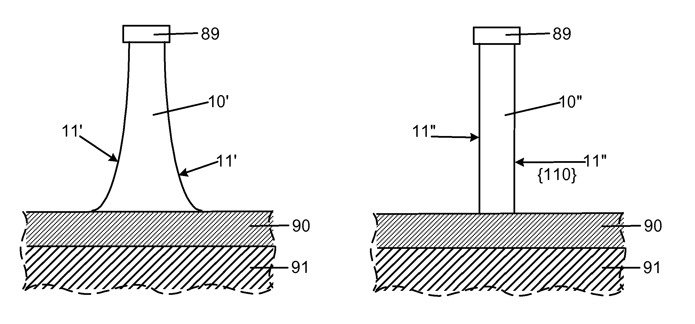 Smooth and vertical semiconductor fin structure