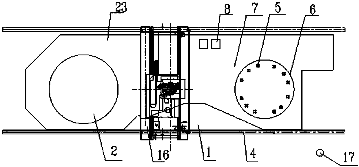 Disassembling technology and dedicated disassembling device of detector assemblies