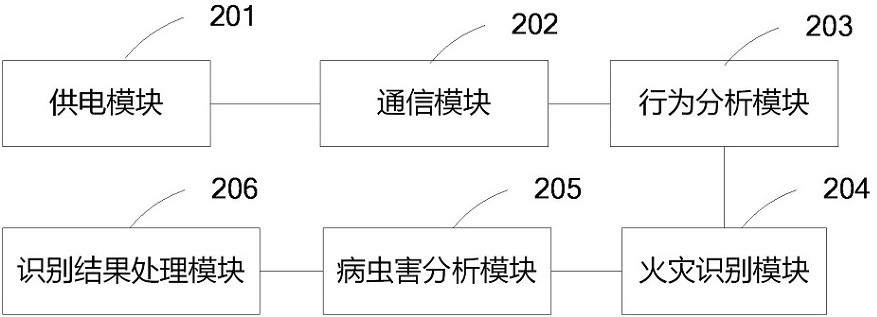 Intelligent forestry patrol system and method based on machine vision