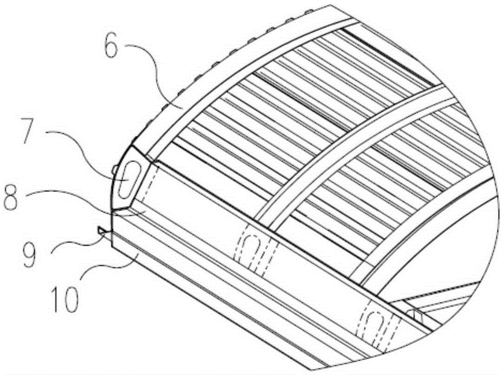 Stainless steel vehicle body of rail vehicle