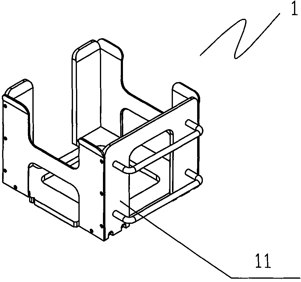 Solar cell silicon chip detecting system