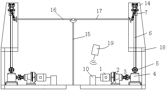 A medical automatic turning bed