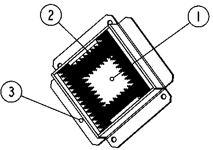 Hairbrush type elevator balance compensation chain guiding device