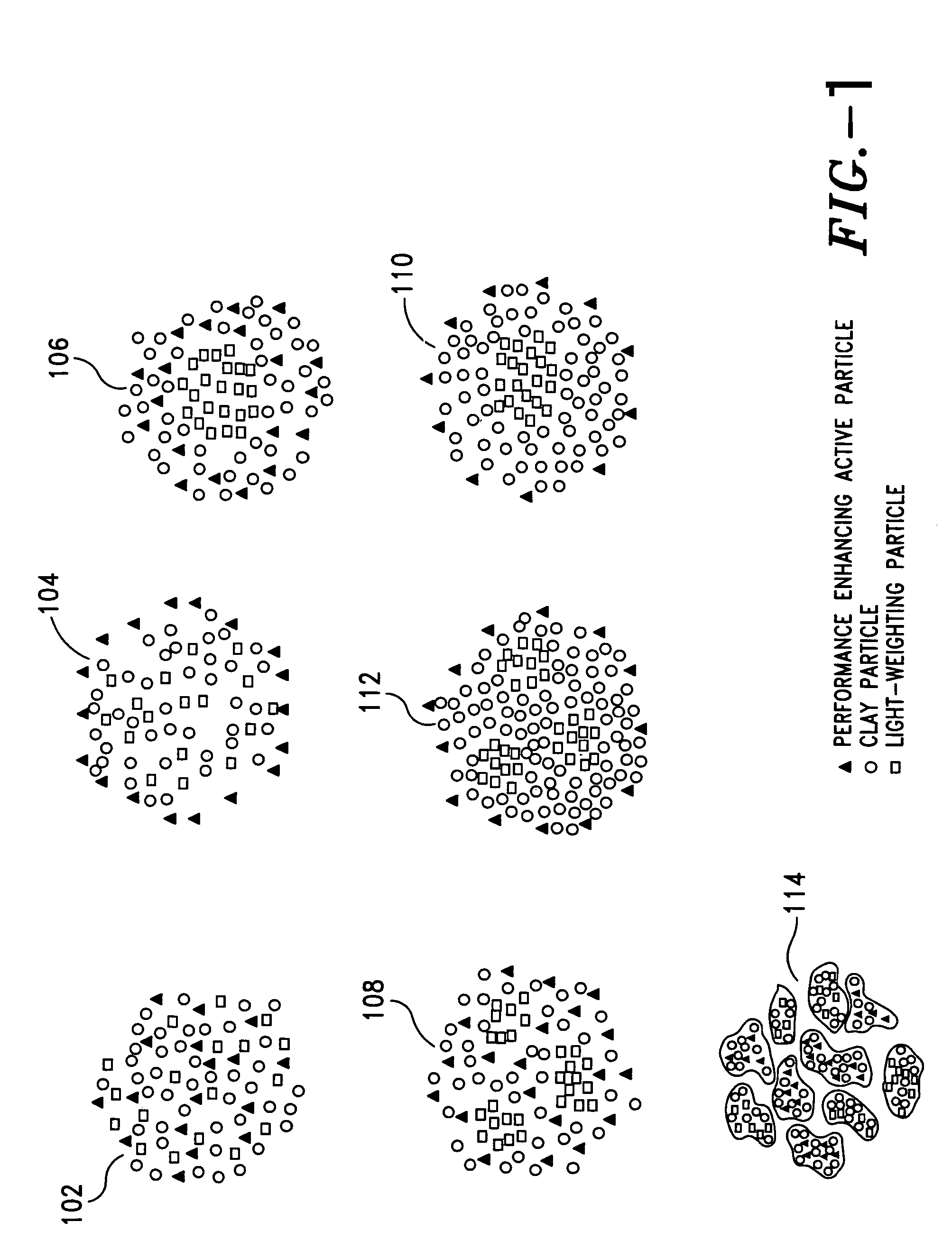 Composite particle animal litter and method thereof