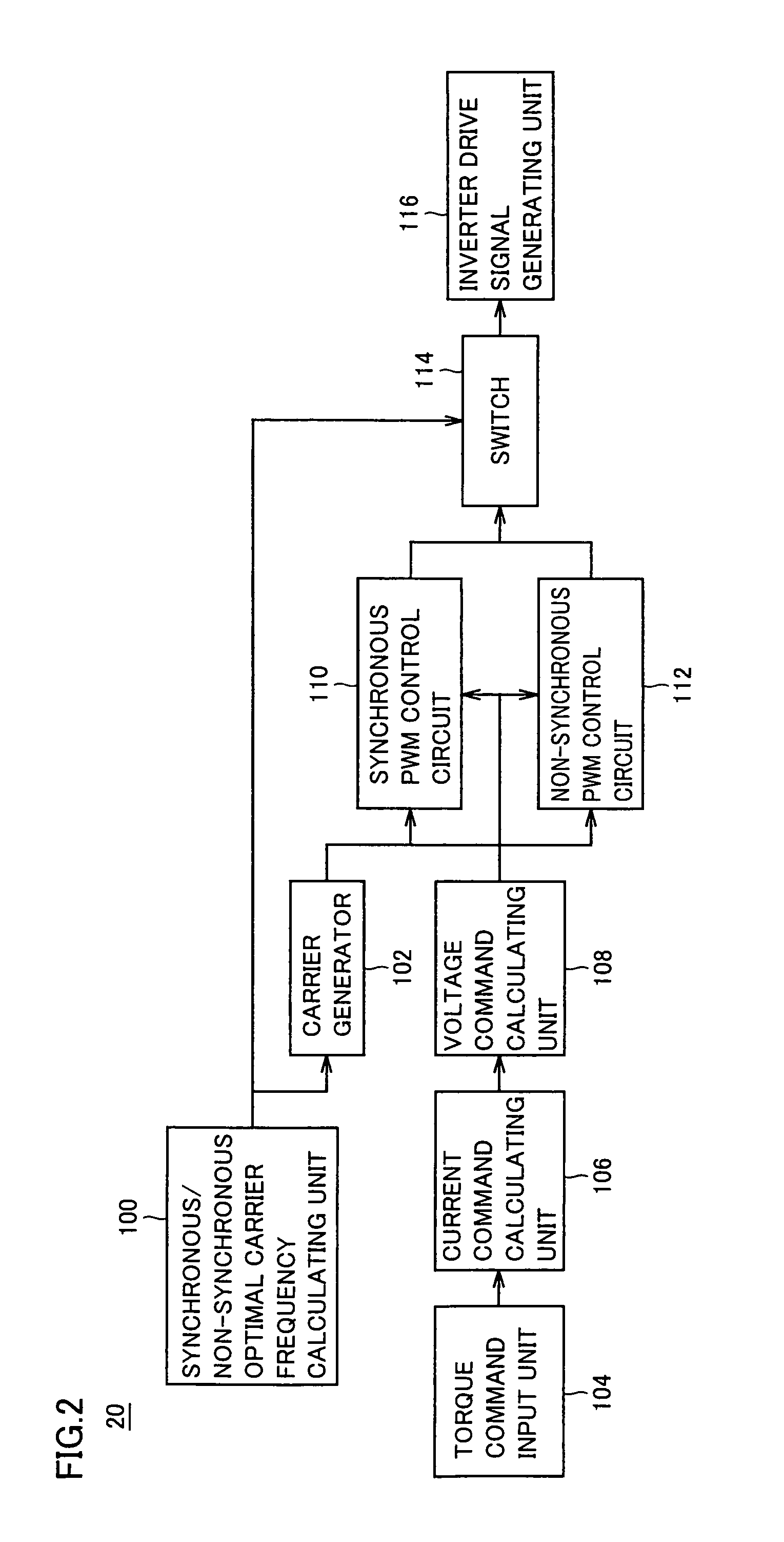 Vehicle equipped with motor and inverter