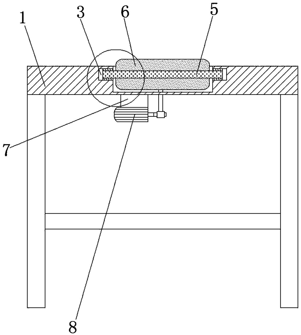 Functional bed used for treating and rehabilitating spine in orthopedics department