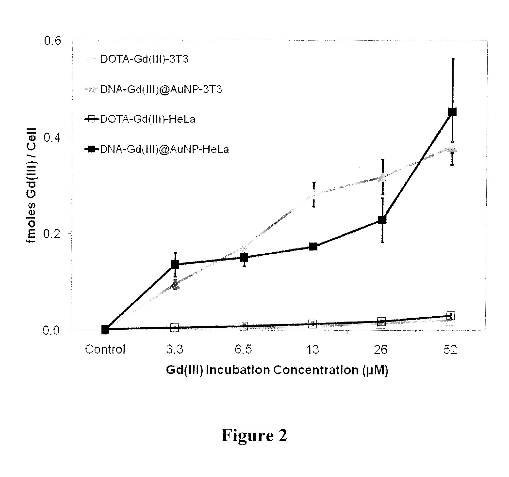 Intracellular Delivery of Contrast Agents with Functionalized Nanoparticles