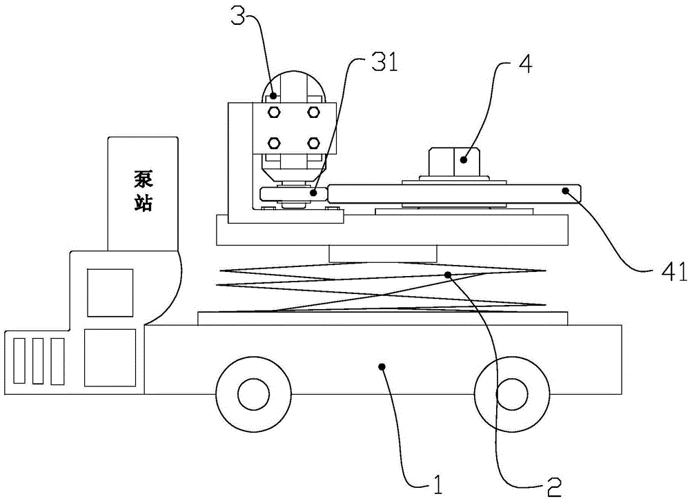 Tree obstacle removing device