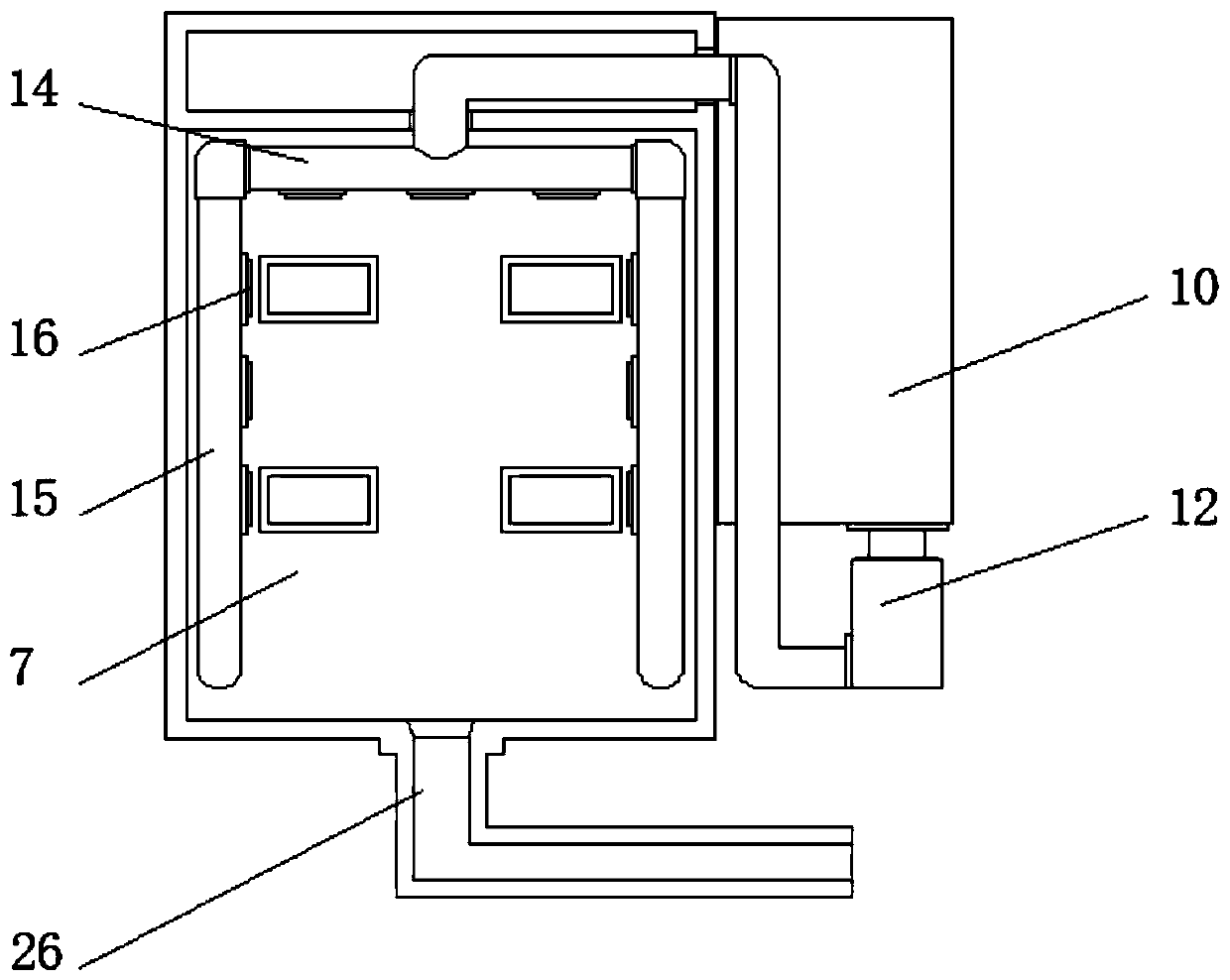 Rapid disinfection device for medical instruments