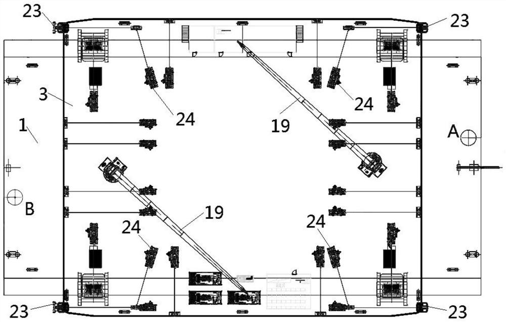 Barging-out method for non-self-floating immersed tube