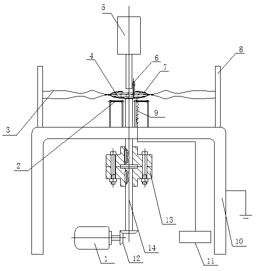 Centrifugal electrostatic spinning device