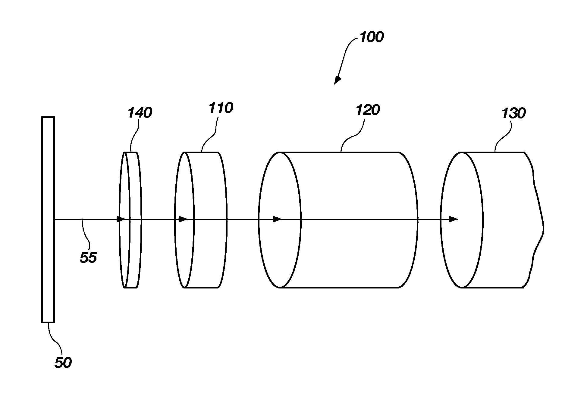 Method, apparatus and system for low-energy beta particle detection