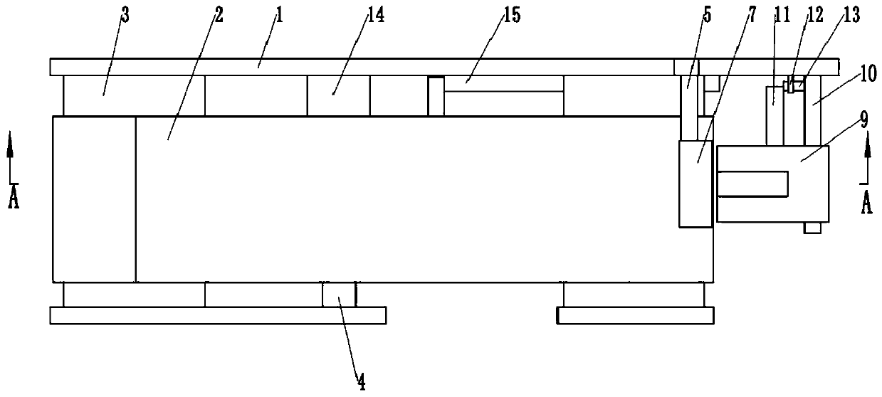 Aluminum material cutting device with automatic feeding function