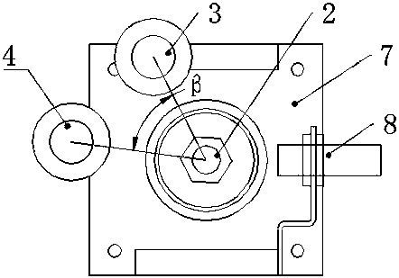 Cable machine steel strand bending device