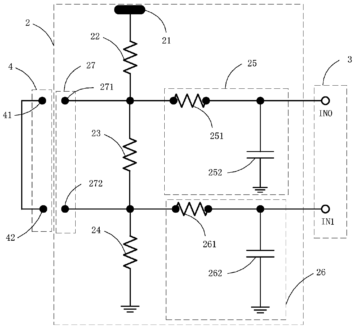 High-voltage interlocking detection device, processing method and automobile