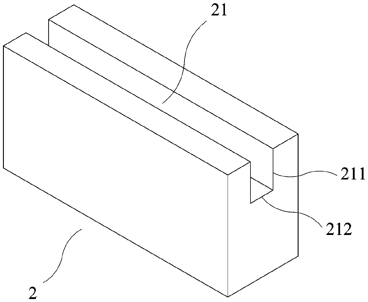 Processing method for anti-collision square tube, and product of processing method