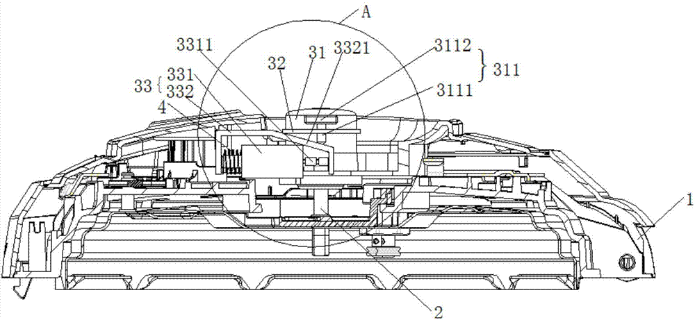 Venting structure of pressure cooker and pressure cooker with the same