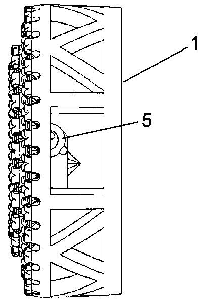 Shakable jewelry insert hole structure