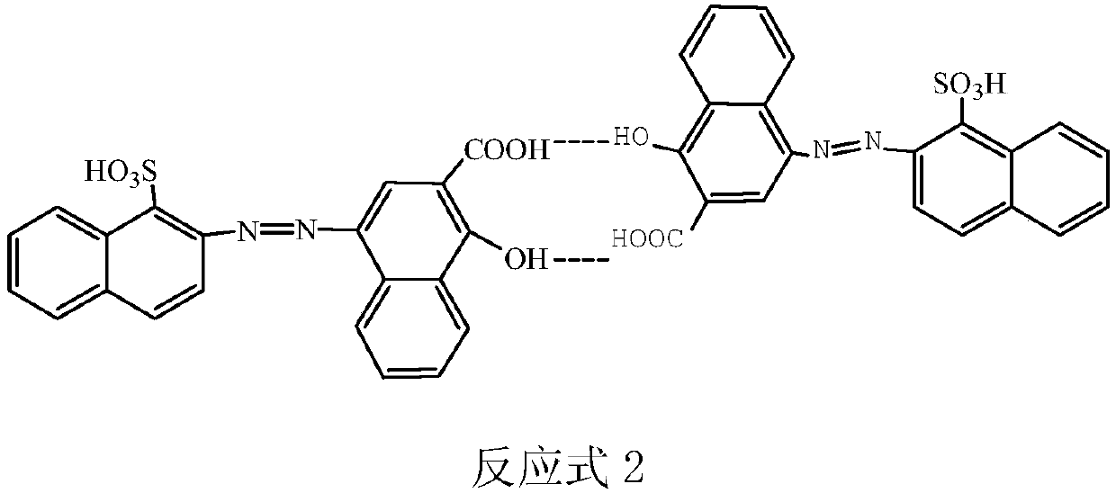 Method for preparing aqueous food-grade pigment PR49:1