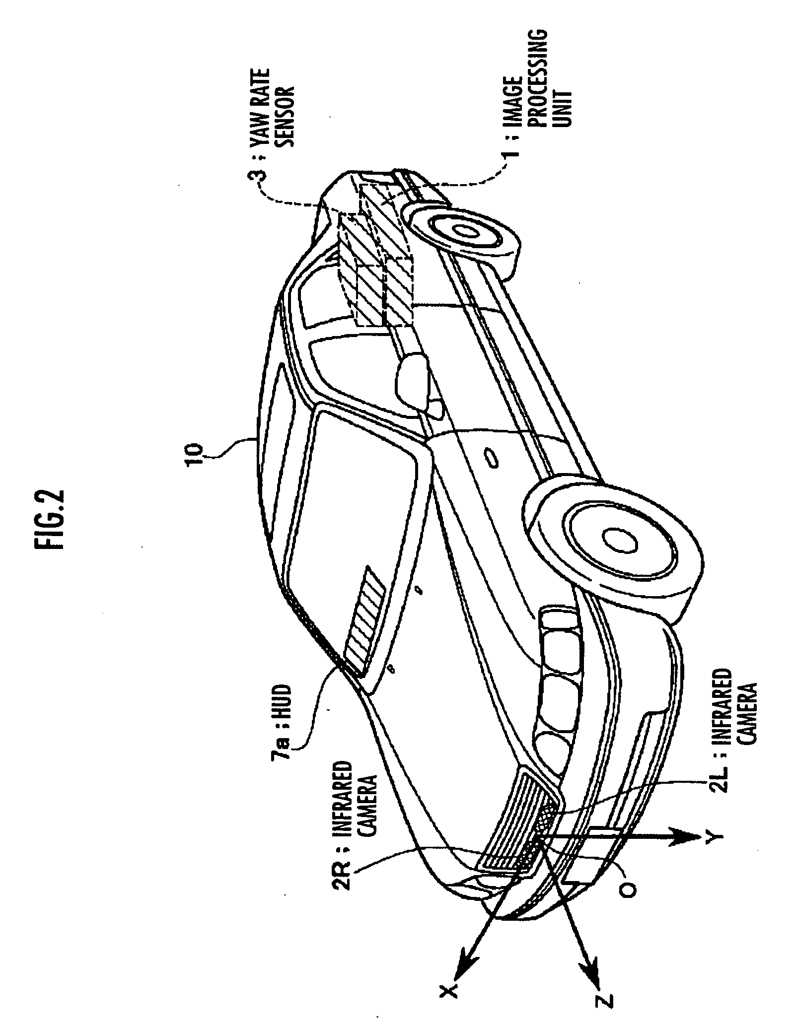 Vehicle surroundings monitoring apparatus, vehicle surroundings monitoring method, and vehicle surroundings monitoring program