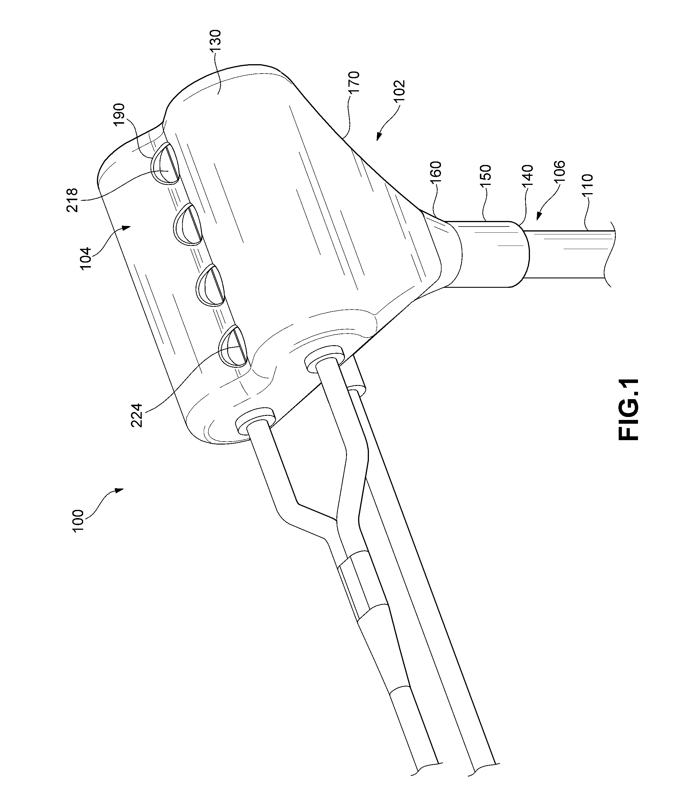 Medical Device with Multi-Port Inflatable Hemostatic Valve System