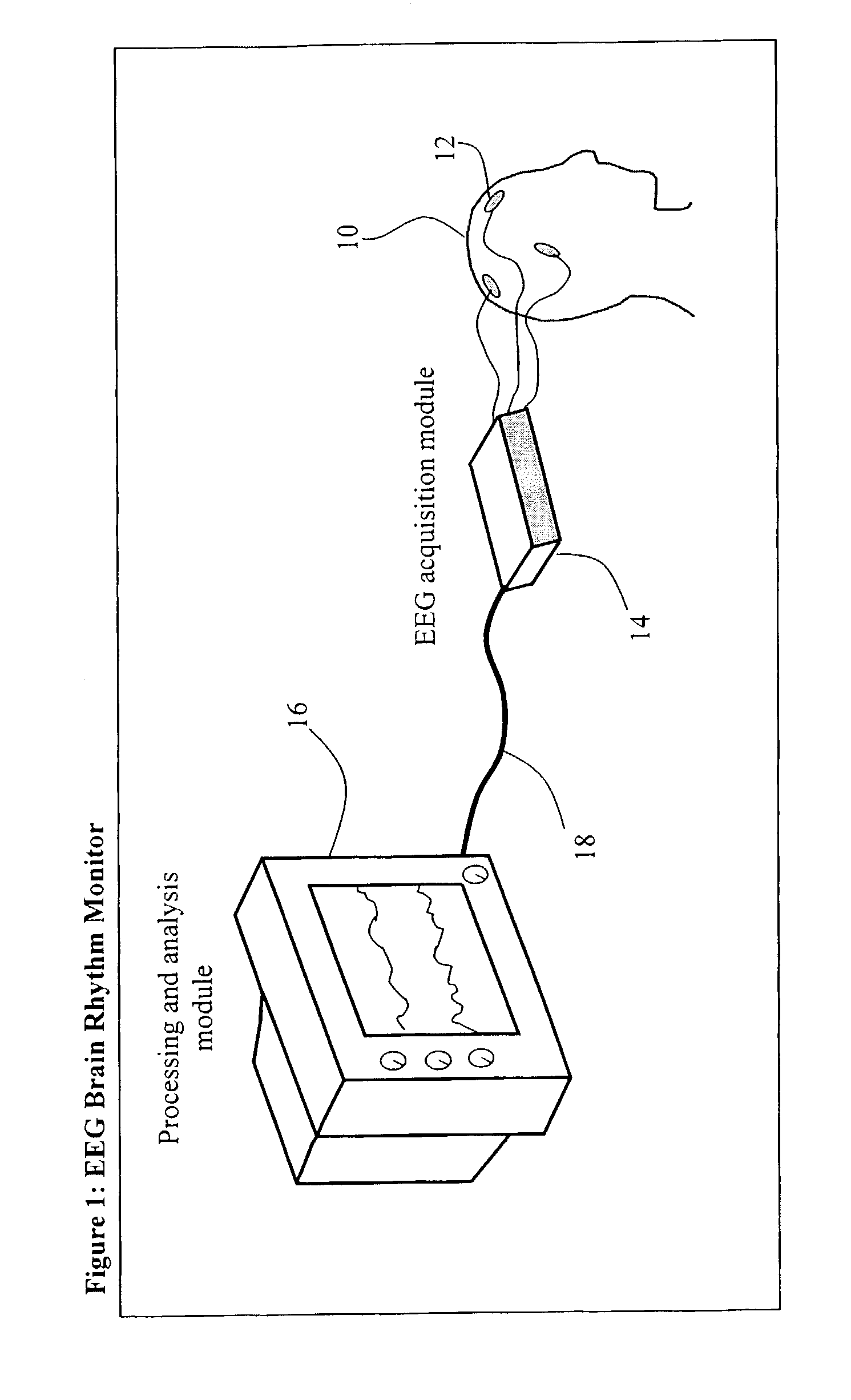 Apparatus and methods for brain rhythm analysis