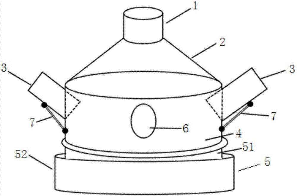 Multi-source obliquely-inserting type plasma gas treatment apparatus