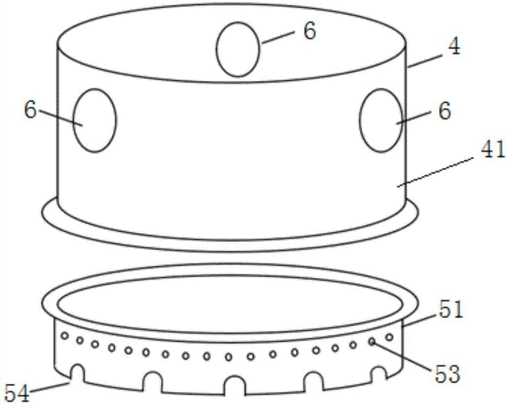 Multi-source obliquely-inserting type plasma gas treatment apparatus