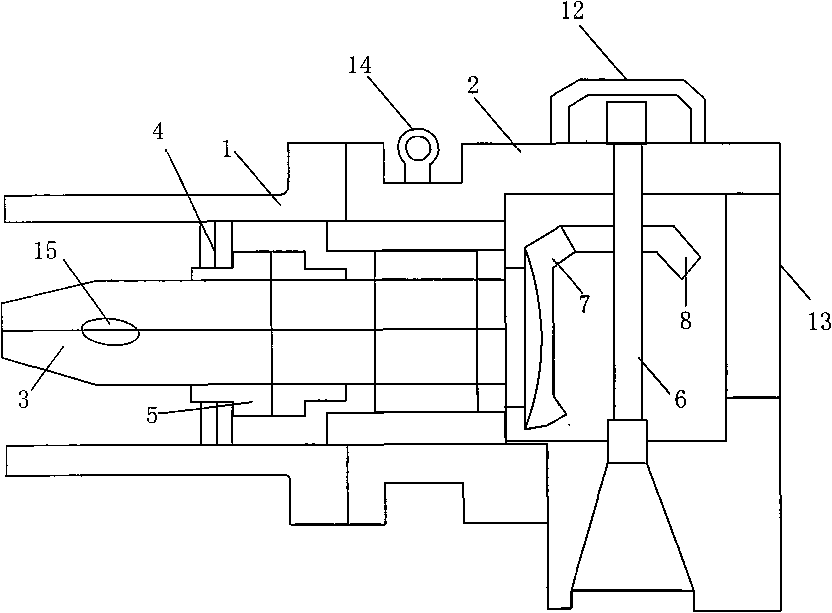 Boring and milling head