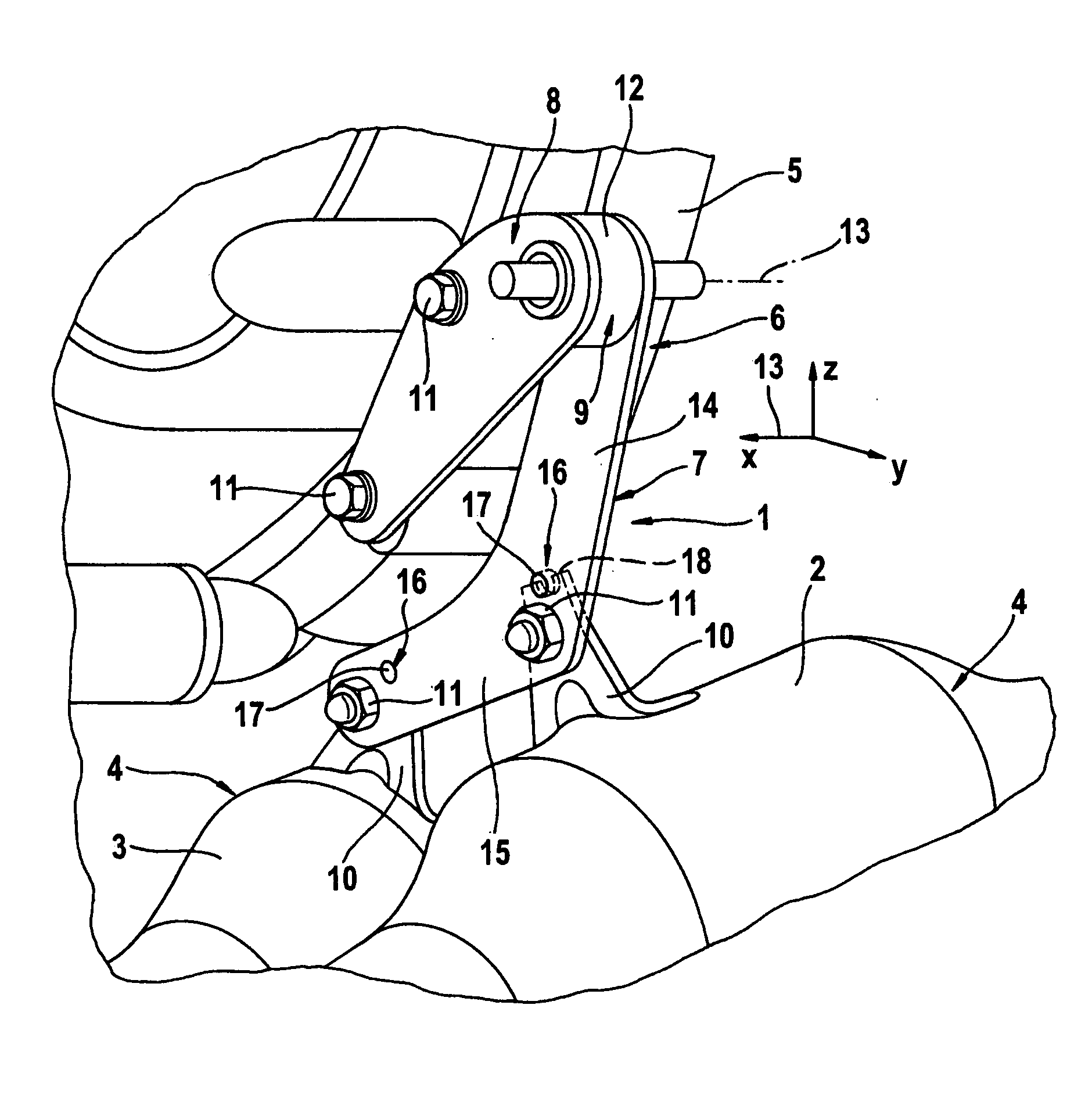 Fastening device