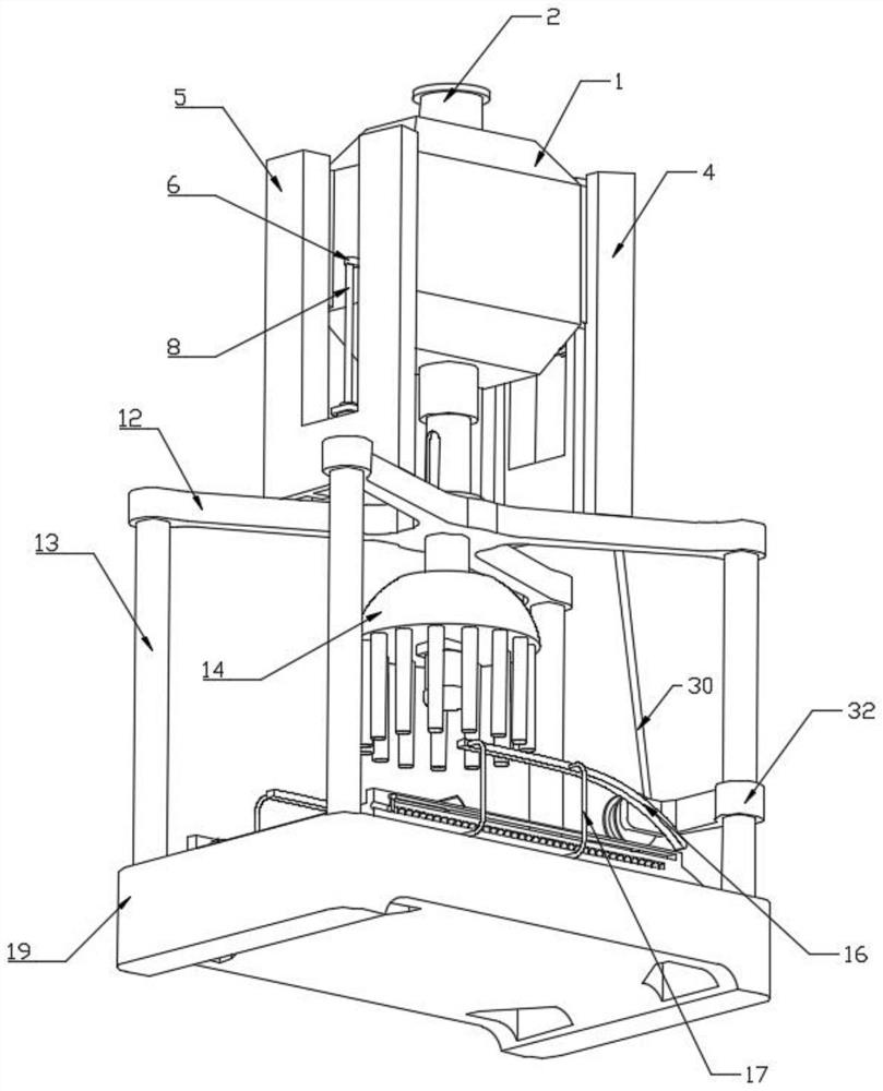 Camellia oleifera seed drying device and process