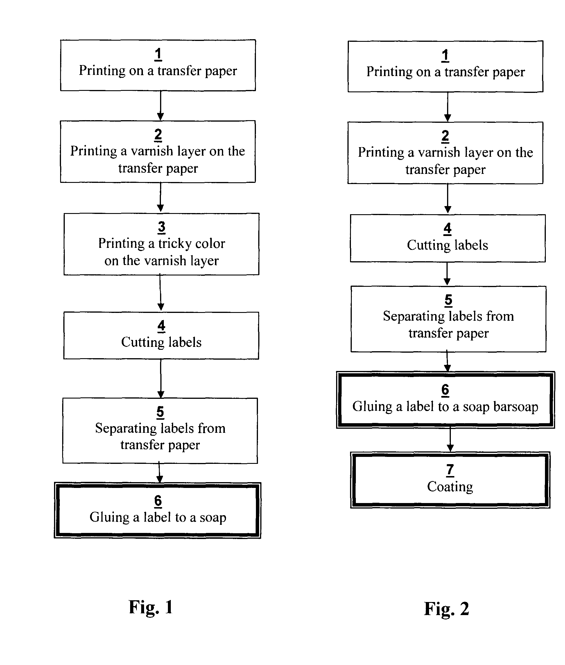 Method of printing upon a soap bar