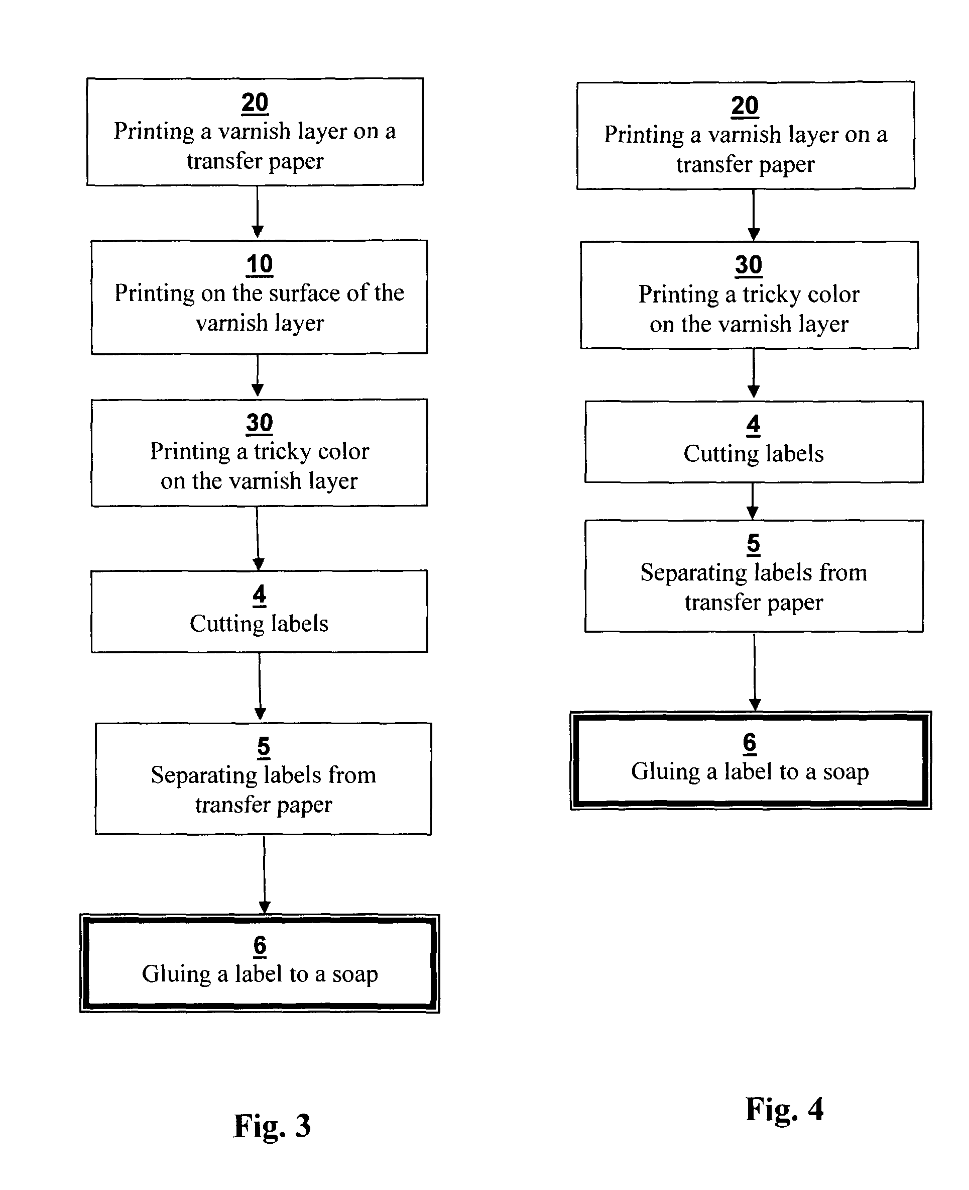 Method of printing upon a soap bar