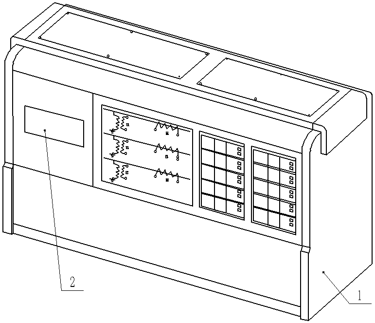 Multifunctional digital electric energy measurement training simulation system